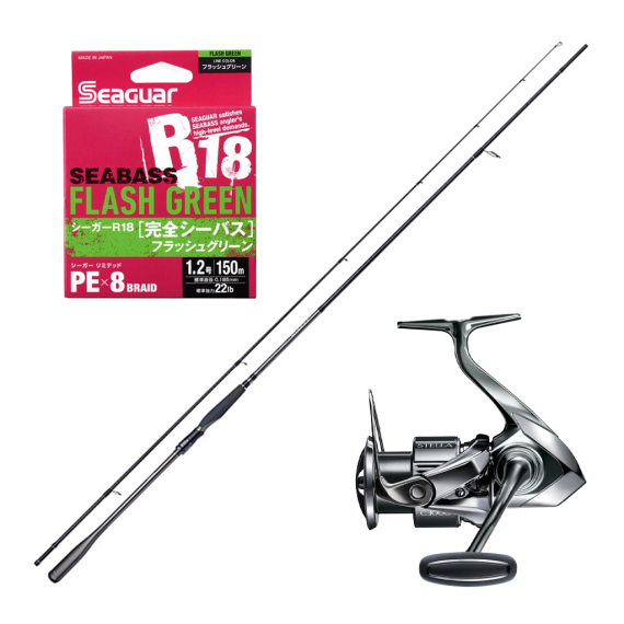 Shimano Lesath & Stella Seatrout Spinning Combo 2.74m 5-25g i gruppen Sæt / Spinnesæt / Havørred Spinnesæt hos Sportfiskeprylar.se (LESATHSTELLACOMBO)