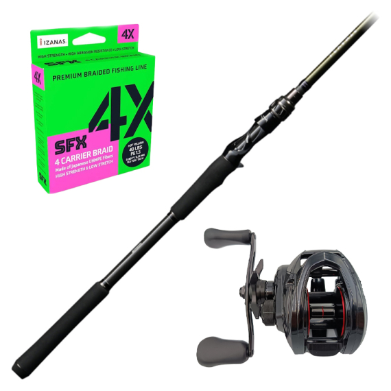 Megabass Levante F10-711LV Pike Combo i gruppen Sæt / Kastesæt / Baitcastersæt Gedde hos Sportfiskeprylar.se (LEVANTEPT300LCOMBO)