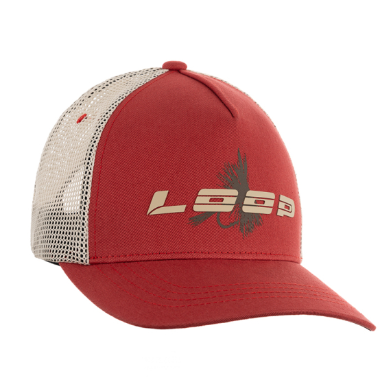 Loop Fly Trucker Cap - Burnt Russet i gruppen Beklædning og fodtøj / Kasketter og hovedbeklædning / Kasketter hos Sportfiskeprylar.se (LFTC01-201)