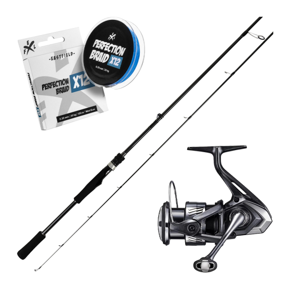 Lunker Stick Moving Bait Special & Miravel Combo 6\'9\'\' 6-23g i gruppen Sæt / Spinnesæt / Aborre Spinnesæt hos Sportfiskeprylar.se (LUNKERSTICKMIRAVEL26SET)