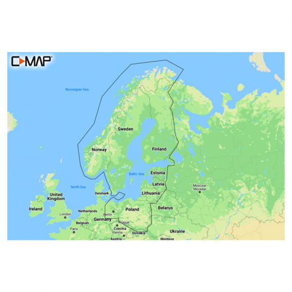 C-MAP Discover - Baltic i gruppen Bådelektronik / Diagrammer og kort hos Sportfiskeprylar.se (M-EN-Y055-MS)
