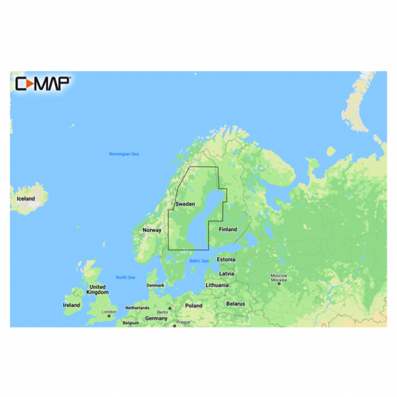 C-MAP Discover - Gulf Of Bothnia i gruppen Bådelektronik / Diagrammer og kort hos Sportfiskeprylar.se (M-EN-Y209-MS)