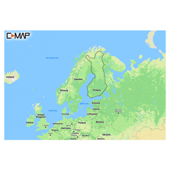 C-MAP Discover - Finland Lakes i gruppen Bådelektronik / Diagrammer og kort hos Sportfiskeprylar.se (M-EN-Y211-MS)