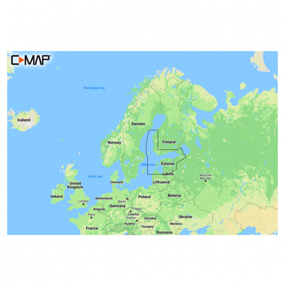 C-MAP Discover - Gulf of Finland & Åland i gruppen Bådelektronik / Diagrammer og kort hos Sportfiskeprylar.se (M-EN-Y212-MS)