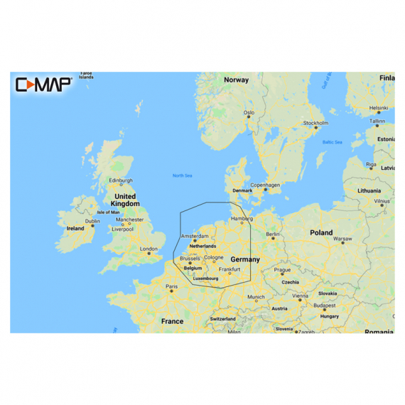 C-MAP Discover - Benelux Inland & Coastal i gruppen Bådelektronik / Diagrammer og kort hos Sportfiskeprylar.se (M-EN-Y216-MS)