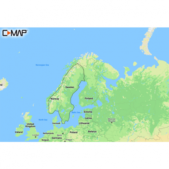 C-MAP Reveal i gruppen Bådelektronik / Diagrammer og kort hos Sportfiskeprylar.se (M-EN-Y299-MSr)