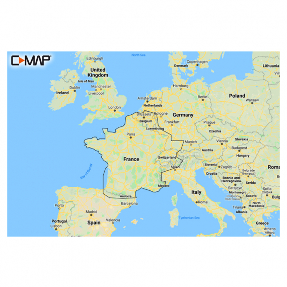 C-MAP Discover - French Inland Waters i gruppen Bådelektronik / Diagrammer og kort hos Sportfiskeprylar.se (M-EW-Y206-MS)