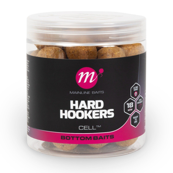 Mainline Hard Hookbaits 18mm i gruppen Madding / Boilies, krogagn og forfoder / Popups & Wafters hos Sportfiskeprylar.se (M12020r)