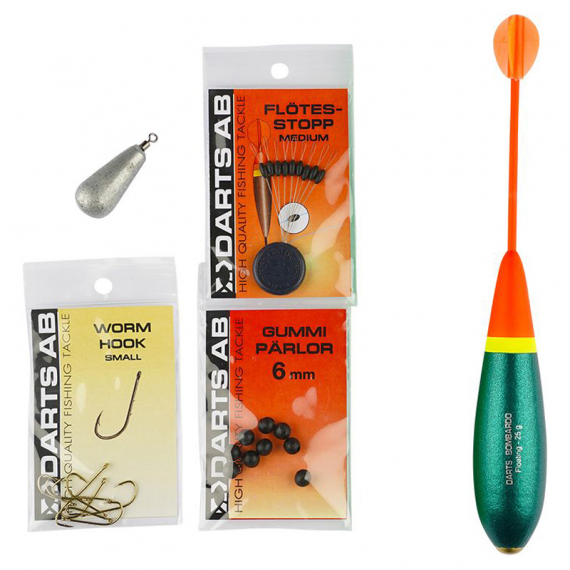 Fishing set - Rainbow trout i gruppen Kroge og endegrej / Sæt til flådfiskeri / Flåd- og medesæt hos Sportfiskeprylar.se (M895-01)