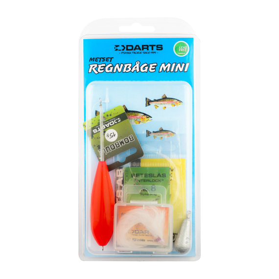 Darts Angling Set Rainbow Mini i gruppen Kroge og endegrej / Sæt til flådfiskeri / Flåd- og medesæt hos Sportfiskeprylar.se (M895-02)
