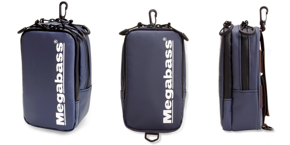 Megabass Mobile Pouch II - Navy White i gruppen Opbevaring / Anden opbevaring hos Sportfiskeprylar.se (MB4513473552007)