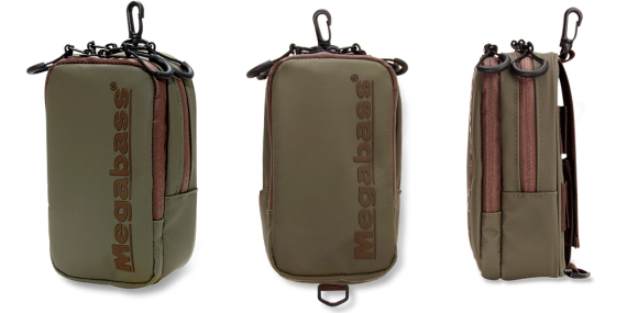 Megabass Mobile Pouch II - Khaki Brown i gruppen Opbevaring / Anden opbevaring hos Sportfiskeprylar.se (MB4513473552014)