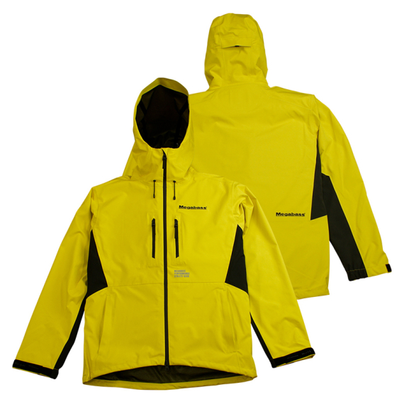 Megabass Wilderness Jacket Competition Yellow i gruppen Beklædning og fodtøj / Beklædning / Jakker / Skaljakker hos Sportfiskeprylar.se (MB504365r)