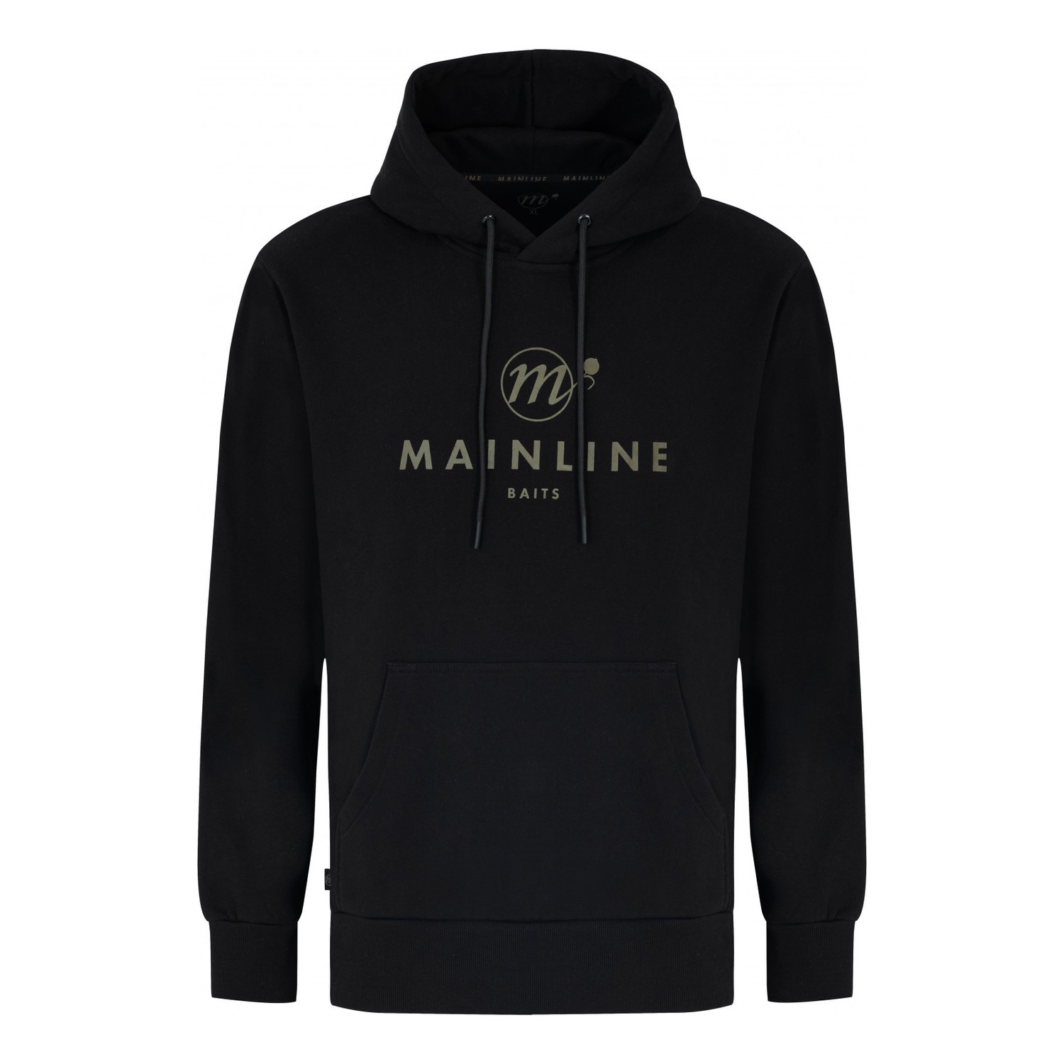 Mainline Carp Hoodie Black Edition i gruppen Beklædning og fodtøj / Beklædning / Sweatere / Hættetrøjer hos Sportfiskeprylar.se (MCL038r)