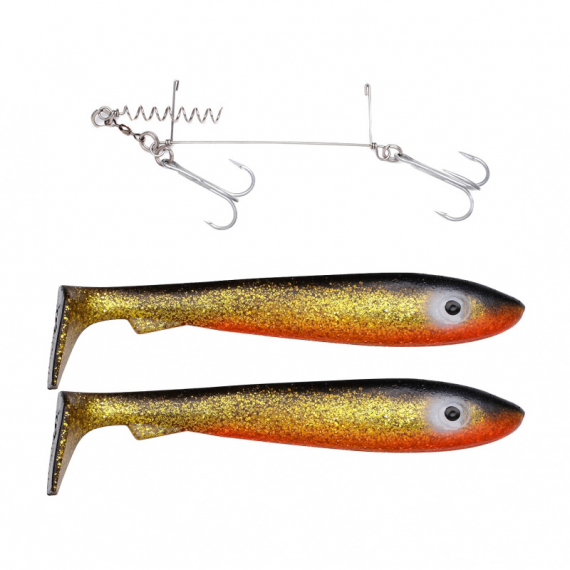 SvartZonker McRubber V2 Med Stinger i gruppen Madding / Softbaits / Gedde softbaits hos Sportfiskeprylar.se (MCRMSTINGER)
