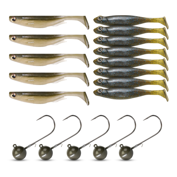 Megabass Jig Pack Perch i gruppen Madding / Maddingsæt / Maddingsæt aborre hos Sportfiskeprylar.se (MEGABASSJIGGPAKET)