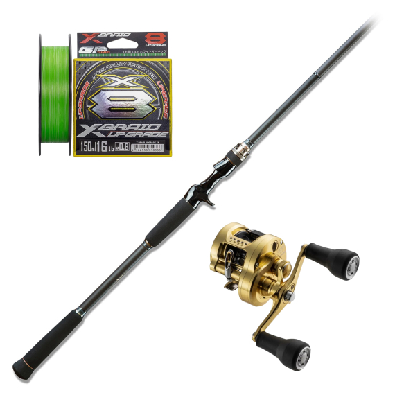 Megabass Cookai - Megadog Master Combo i gruppen Sæt / Kastesæt / Baitcastersæt Gedde hos Sportfiskeprylar.se (MEGADOGMASTERCOMBO)