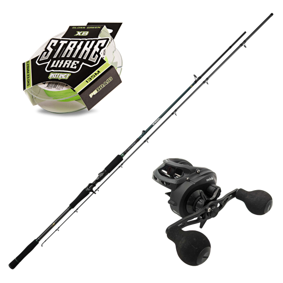 Mikado Jaws Big Bait Casting 8\'6\'\', 50-200g / Svivlo Combo i gruppen Sæt / Kastesæt / Baitcastersæt Gedde hos Sportfiskeprylar.se (MIKADOSVIVLOJAWSBIGSET)