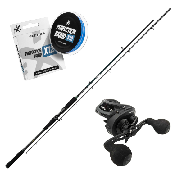 Mikado Jaws Big Bait Casting 8\'6\'\', 50-200g / Svivlo Combo i gruppen Sæt / Kastesæt / Baitcastersæt Gedde hos Sportfiskeprylar.se (MIKADOSVIVLOJAWSBIGSET)