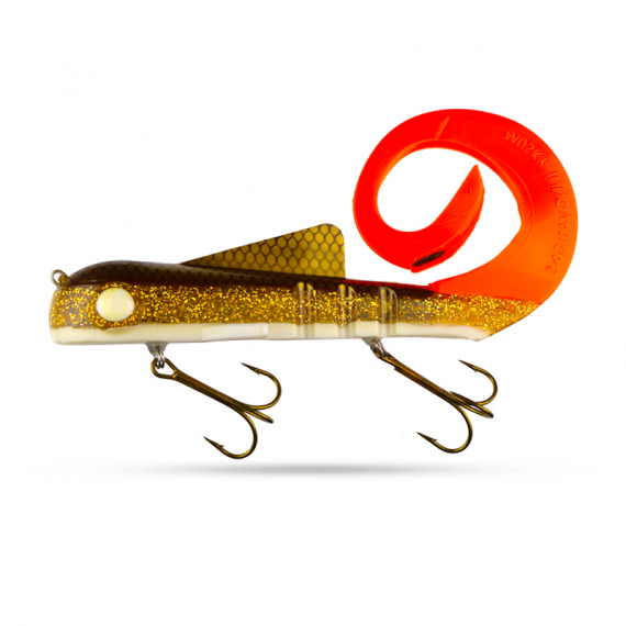 Musky Innovations Bull Dawg Magnum 12\'\'/30,5cm, 226g - Holo Walleye i gruppen Madding / Swimbaits / Soft swimbaits hos Sportfiskeprylar.se (MIMBD-9)