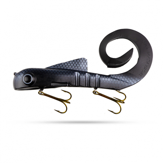 Musky Innovations Bull Dawg Regular Pro 9\'\'/23cm, 127g - Pro Dark Bait Fish i gruppen Madding / Swimbaits / Soft swimbaits hos Sportfiskeprylar.se (MIPRBD-3)