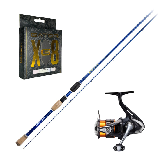 Gator Mirage 6\'10\'\' Zephyr Spinning Combo 3-15g i gruppen Sæt / Spinnesæt / Aborre Spinnesæt hos Sportfiskeprylar.se (MIRAGEPERCHSPINNINGCMB)