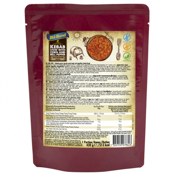 Blue Band - Kebab Stew With Corn i gruppen Outdoor / Lejrmad / Konserves hos Sportfiskeprylar.se (MKB109)