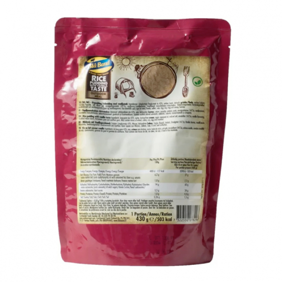 Blue Band Rice Pudding with Vanilla Taste i gruppen Outdoor / Lejrmad / Konserves hos Sportfiskeprylar.se (MKC102)