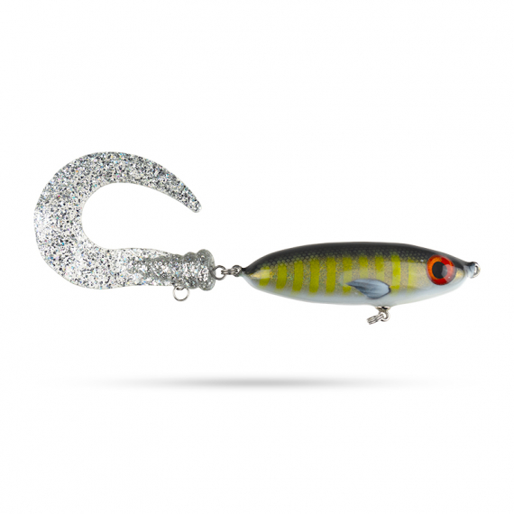 Mälaren Lures Spooke Tail 85g Slow Sink - Green Shiner i gruppen Madding / Tail Baits & Hybrid Baits hos Sportfiskeprylar.se (MLSPOOKE85-12)