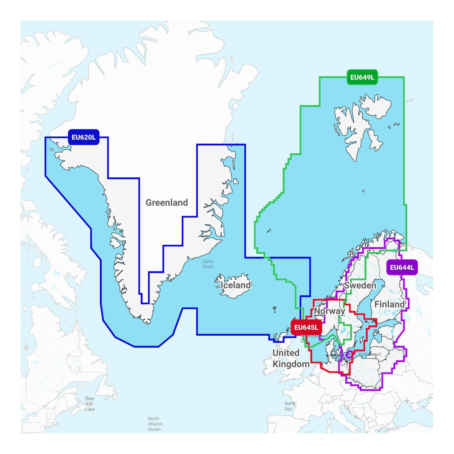 Navionics Plus+ Large Download Sjökort i gruppen Bådelektronik / Diagrammer og kort hos Sportfiskeprylar.se (MSD-DWL-LARGE)