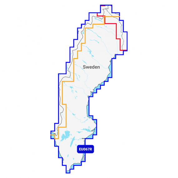 Navionics Nav+ 067R Svenska Sjöar i gruppen Bådelektronik / Diagrammer og kort hos Sportfiskeprylar.se (MSD-EU067R)
