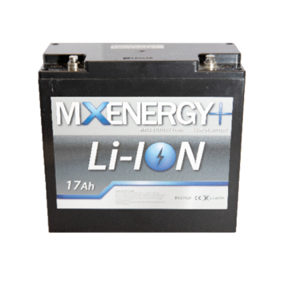 Mastervolt MX Lithium 12V 17Ah i gruppen Bådelektronik / Batterier og opladere / Batterier / Lithiumbatterier hos Sportfiskeprylar.se (MX12-17LI)
