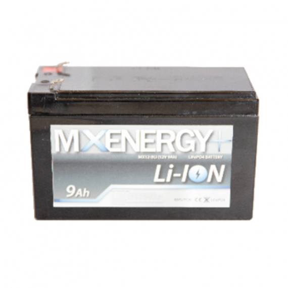 Mastervolt MX Lithium 12V 9.6Ah i gruppen Bådelektronik / Batterier og opladere / Batterier / Lithiumbatterier hos Sportfiskeprylar.se (MX12-9LI)