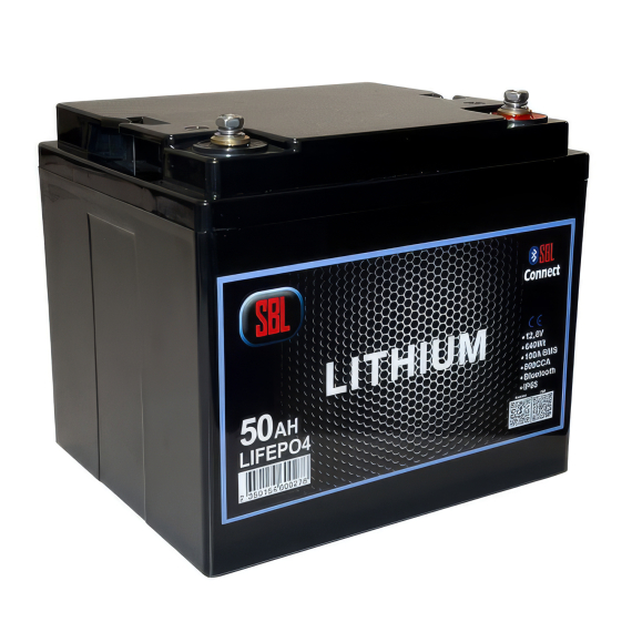Nordström Lithium 12v Batteri 50 Ah BT i gruppen Bådelektronik / Batterier og opladere / Batterier / Lithiumbatterier hos Sportfiskeprylar.se (N-12V50AHBL)