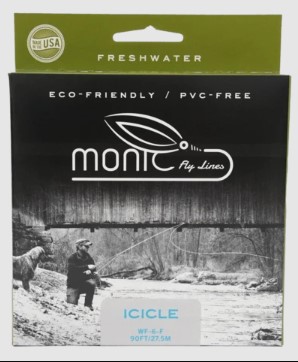Monic Advanced Trout (Icicle) Floating Fly Line i gruppen Snøre / Flueliner / Enhåndssnøre hos Sportfiskeprylar.se (NFD346r)