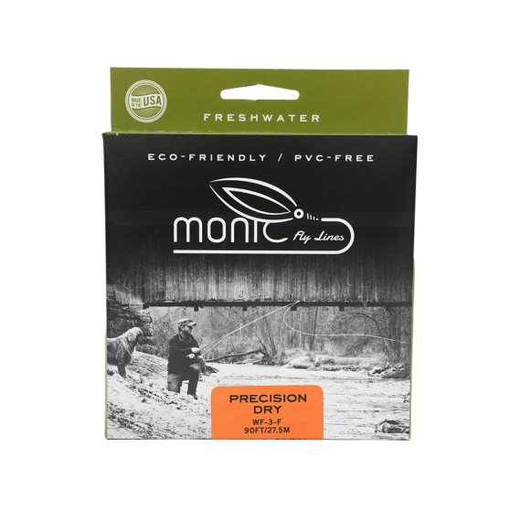 Monic Precision Dry Floating Fly Line i gruppen Snøre / Flueliner / Enhåndssnøre hos Sportfiskeprylar.se (NFD358r)