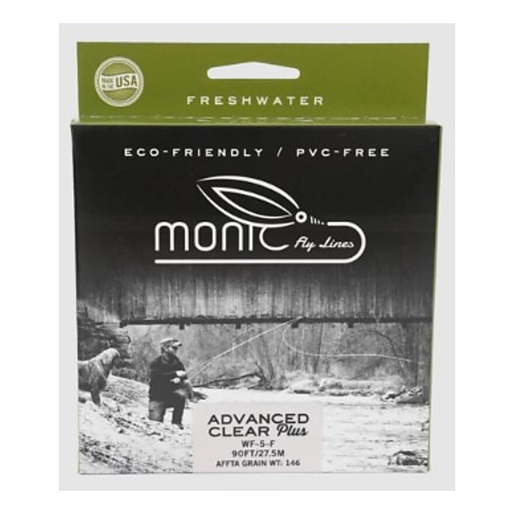 Monic Advanced Clear Plus Floating Fly Line i gruppen Snøre / Flueliner / Enhåndssnøre hos Sportfiskeprylar.se (NFD431r)