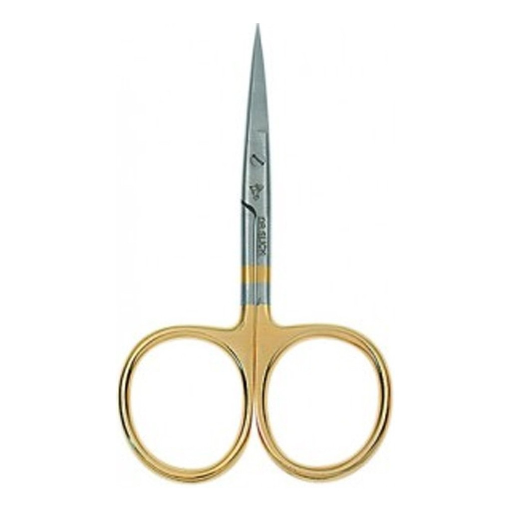 Dr Slick Scissor All-Purpuse Gold Loop 4\'\' i gruppen Udstyr og tilbehør / Tænger og sakse / Snøreklippere og sakse hos Sportfiskeprylar.se (NFD624-SAP4GMT)