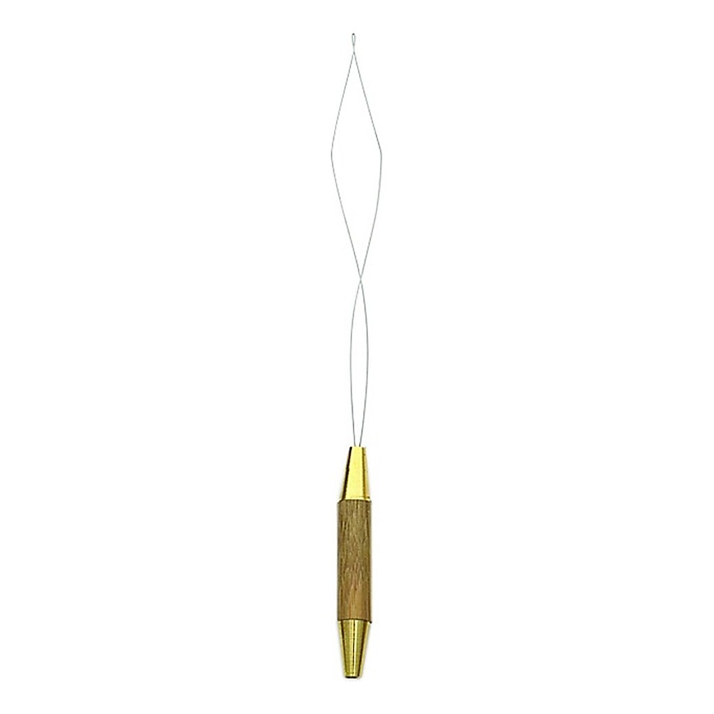 Dr Slick Bobbin Threader Gold w/ Half Hitch Tool i gruppen Kroge og endegrej / Fluebinding / Fluebindingsredskaber / Bobiner hos Sportfiskeprylar.se (NFD679-BT)