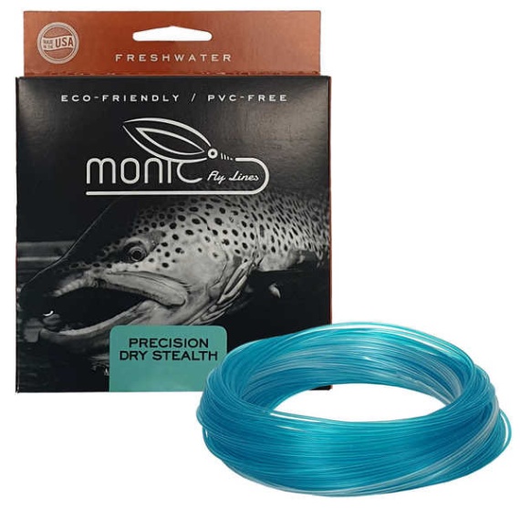 Monic Precision Dry Stealth Floating Fly Line i gruppen Snøre / Flueliner / Enhåndssnøre hos Sportfiskeprylar.se (NFD9170-3r)