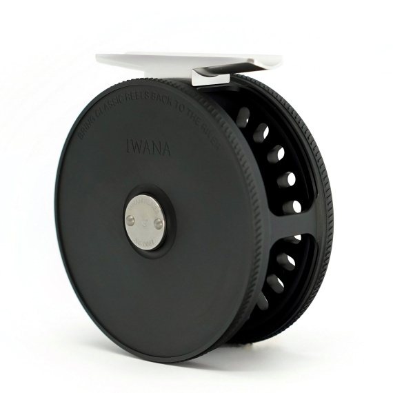 Iwana Minami Trout Reel Black i gruppen Hjul / Fluehjul og ekstra spoler / Fluehjul hos Sportfiskeprylar.se (NFD9281-2,75Blackr)