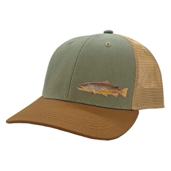 RepYourWater Hat Standard Fit - Tailout Series Brown i gruppen Beklædning og fodtøj / Kasketter og hovedbeklædning / Kasketter hos Sportfiskeprylar.se (NFD9549)