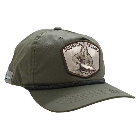 RepYourWater Hat 5 Panel Unstructured - Squatch and Release Badge i gruppen Beklædning og fodtøj / Kasketter og hovedbeklædning / Kasketter hos Sportfiskeprylar.se (NFD9555)