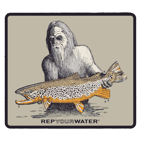 RepYourWater Sticker - Hero Squatch i gruppen Andet / Klistermærker og overføringsbilleder hos Sportfiskeprylar.se (NFD9574)