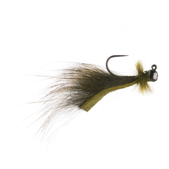 Umpqua Mini Leech Jig #12 - Olive i gruppen Madding / Fluer hos Sportfiskeprylar.se (NFD9641-O12)