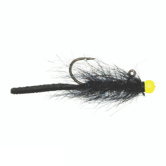 Umpqua Balanced Leather Leech #10 - Black/Chartreuse i gruppen Madding / Fluer hos Sportfiskeprylar.se (NFD9642-BC10)