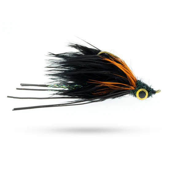 Umpqua Super Bugger Beck\'s Black #6 i gruppen Madding / Fluer / Streamere hos Sportfiskeprylar.se (NFD9673-BL6)