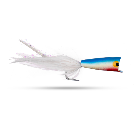 Umpqua Saltwater Popper Blue/White #2/0 i gruppen Madding / Fluer / Salt Water Flies hos Sportfiskeprylar.se (NFD9687-BLWH20)
