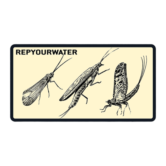 RepYourWater Sticker - The Hatch i gruppen Andet / Klistermærker og overføringsbilleder hos Sportfiskeprylar.se (NFD9718)
