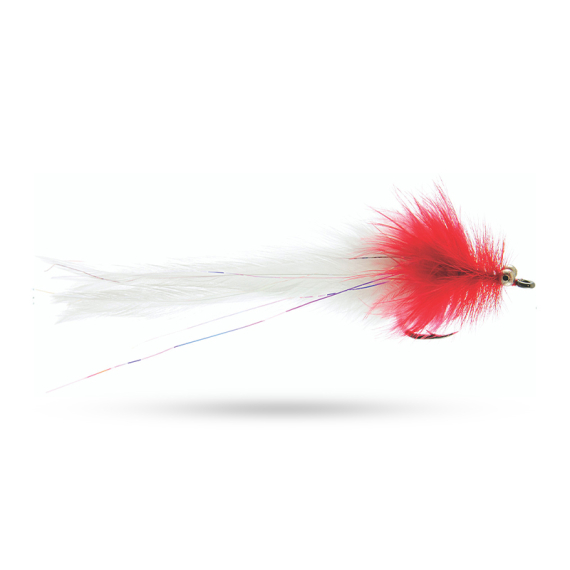 Umpqua Pike Snake Red/White #3/0 i gruppen Madding / Fluer / Geddefluer hos Sportfiskeprylar.se (NFD9740-RedWhite)